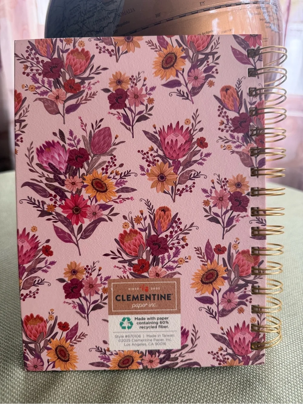 Clementine Paper Inc. made writing